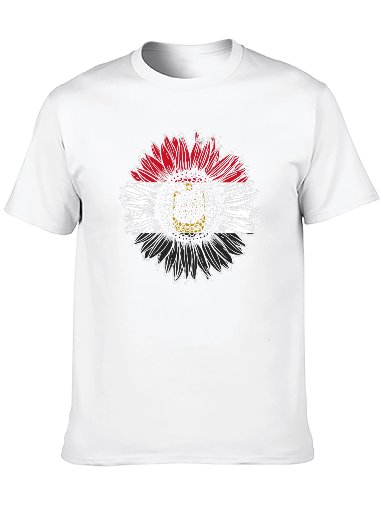 Egyptian Flag Sunflower Graphic Tee