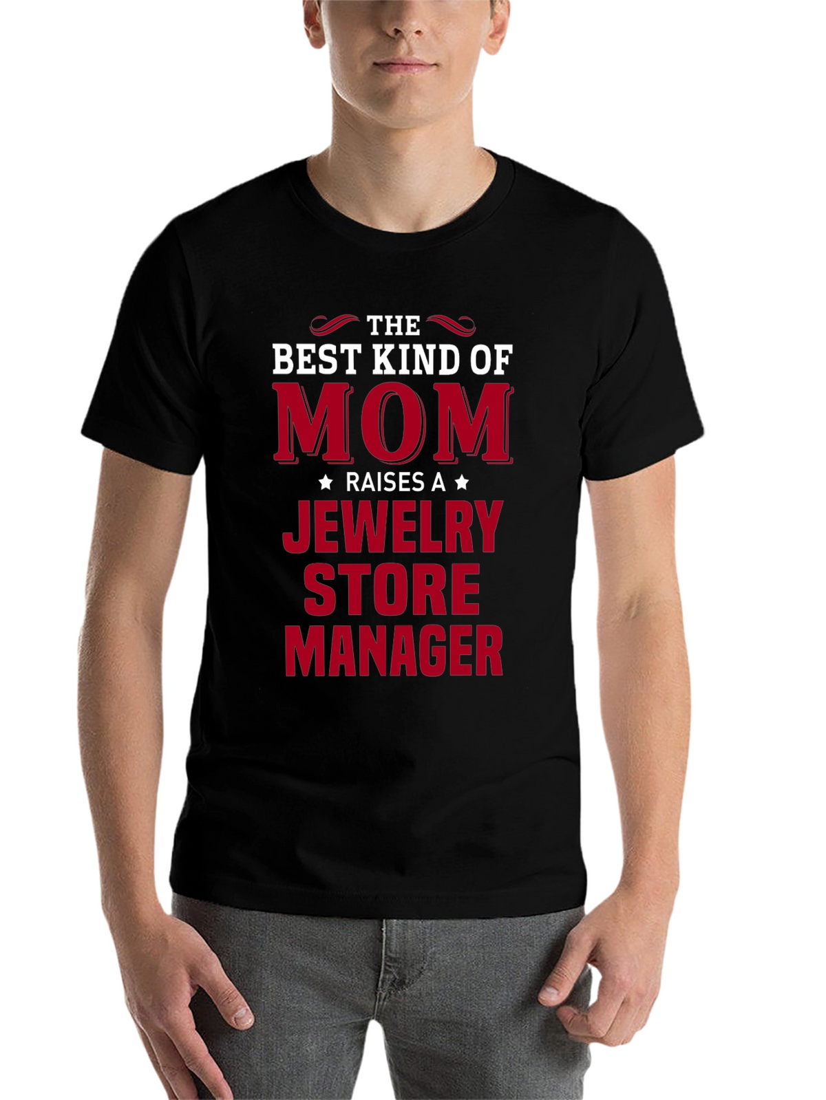 Mom Jewelry Store Manager Graphic T-Shirt