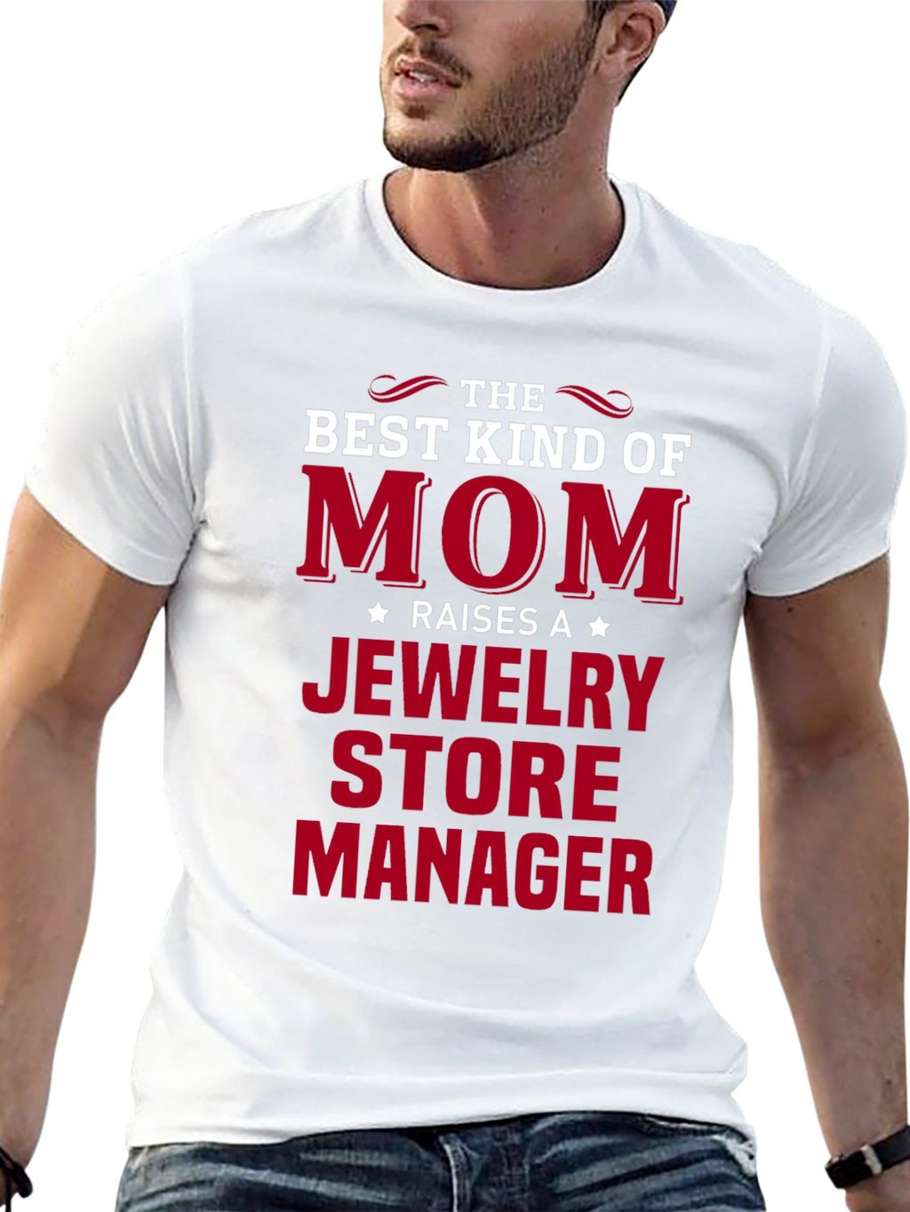 Mom Jewelry Store Manager Graphic T-Shirt