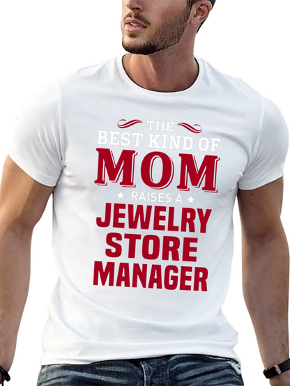 Mom Jewelry Store Manager Graphic T-Shirt