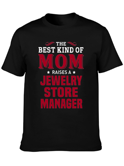 Mom Jewelry Store Manager Graphic T-Shirt