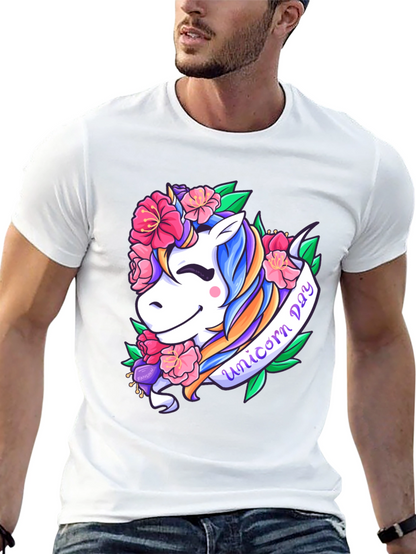 Unicorn Day Graphic T-Shirt