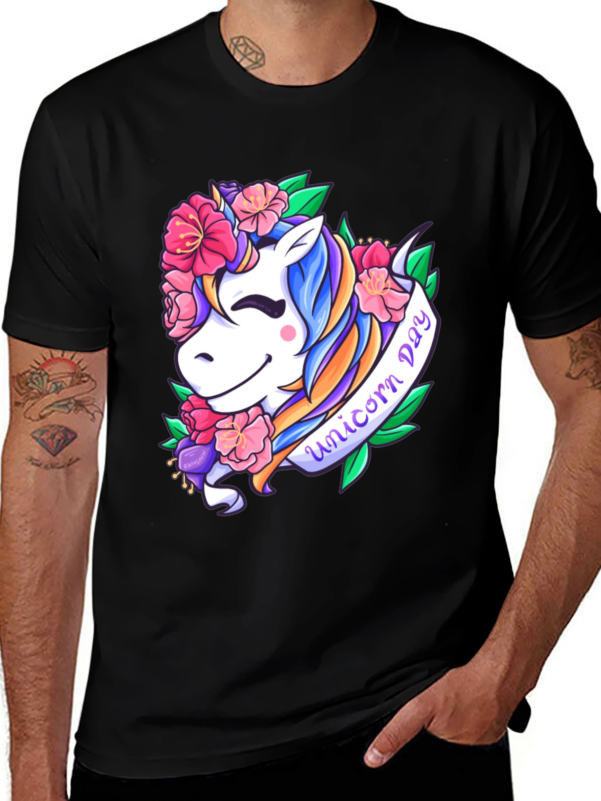 Unicorn Day Graphic T-Shirt