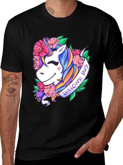 Unicorn Day Graphic T-Shirt