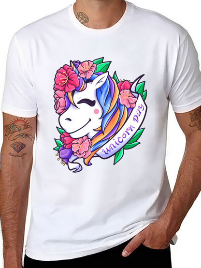 Unicorn Day Graphic T-Shirt