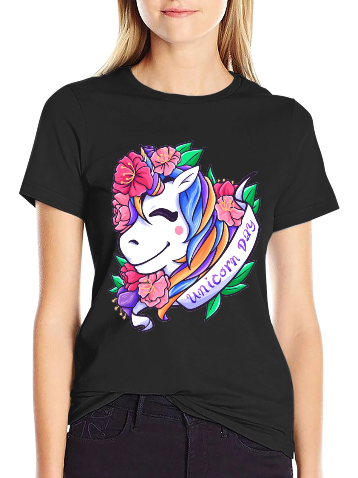 Unicorn Day Graphic T-Shirt