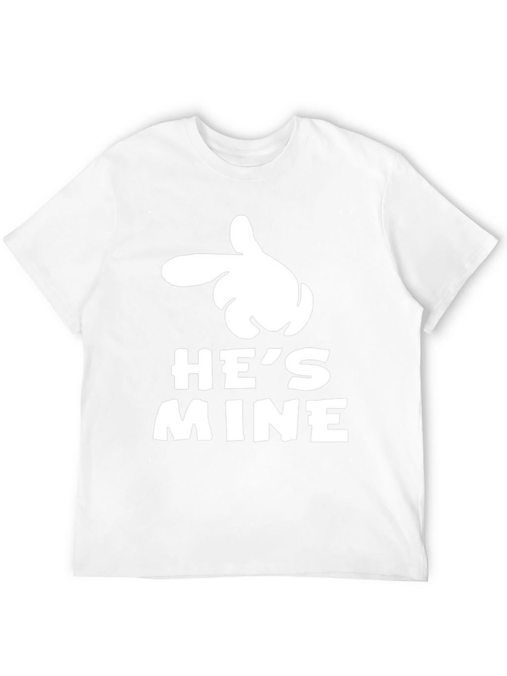 Hes Mine Matching Couple T-Shirt