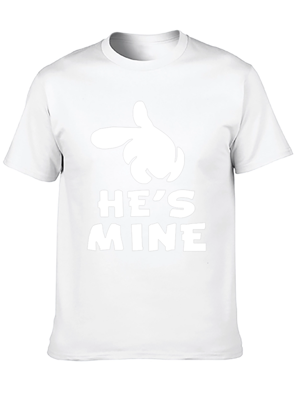 Hes Mine Matching Couple T-Shirt