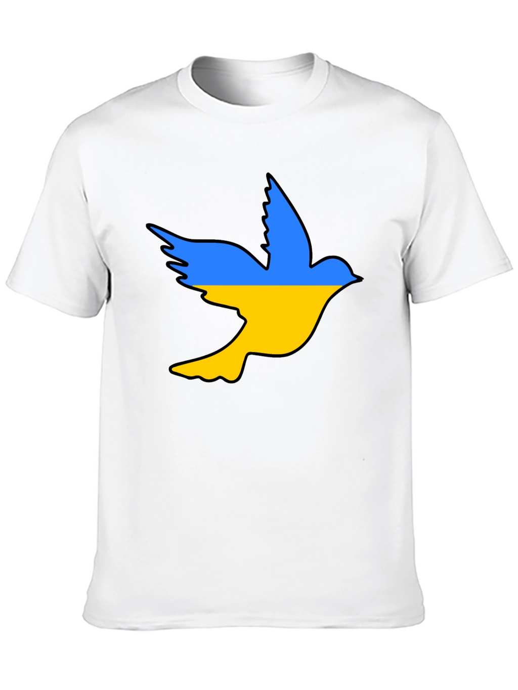 Ukraine Dove T-Shirt - Stand With Ukraine