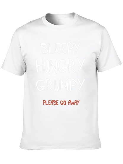 Sleepy Hungry Grumpy Graphic Tee