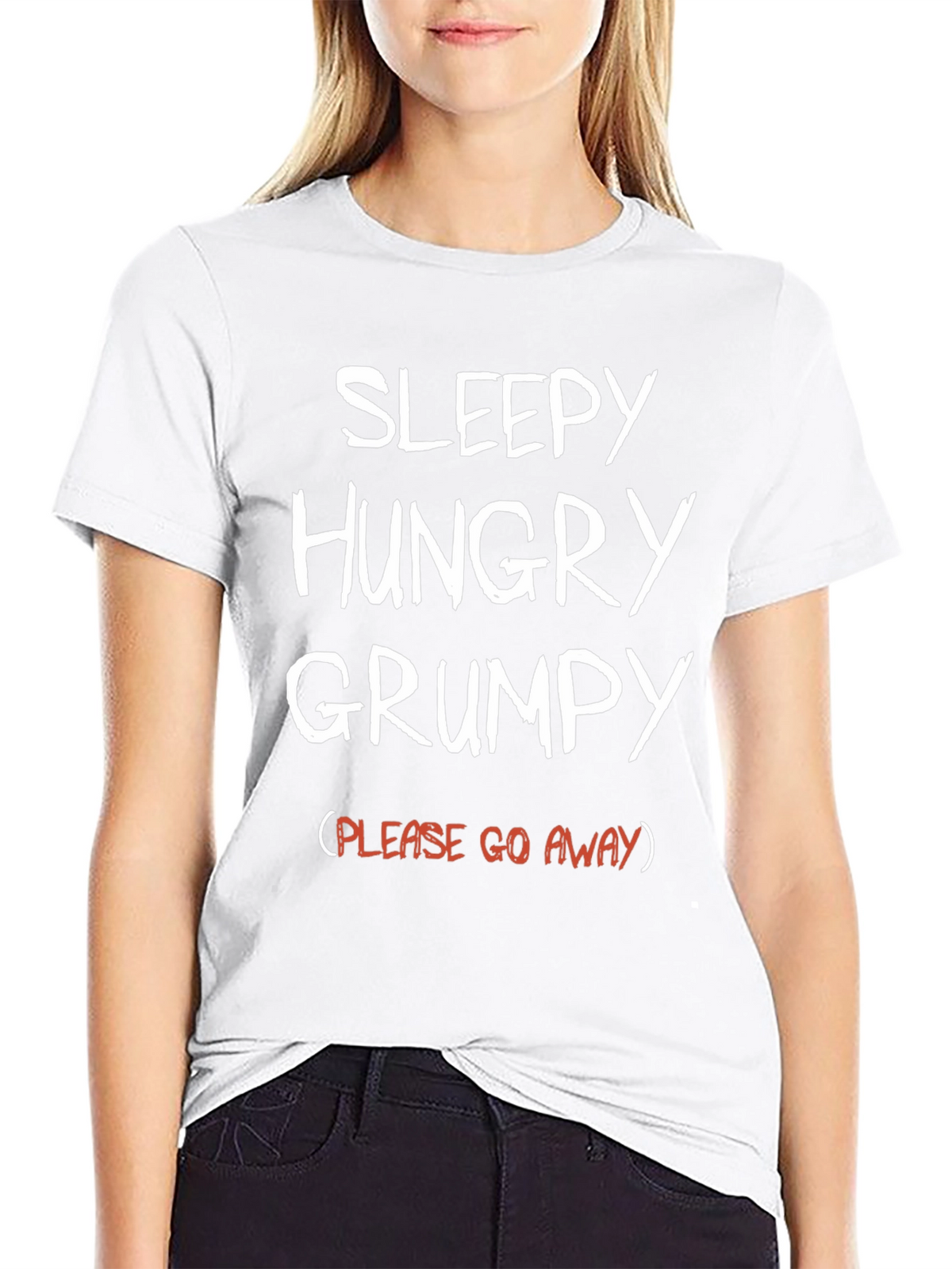 Sleepy Hungry Grumpy Graphic Tee