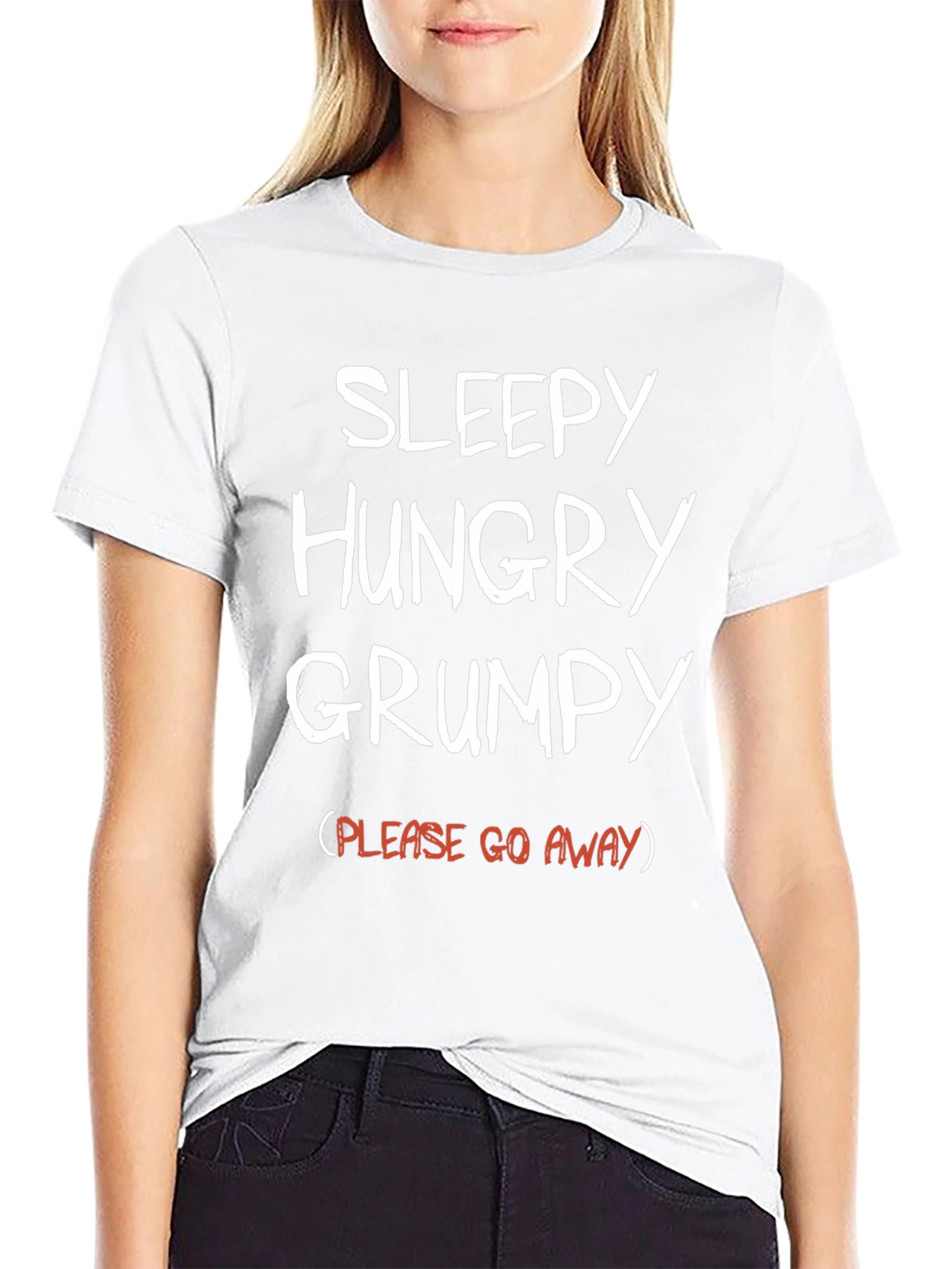Sleepy Hungry Grumpy Graphic Tee