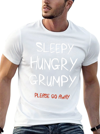 Sleepy Hungry Grumpy Graphic Tee