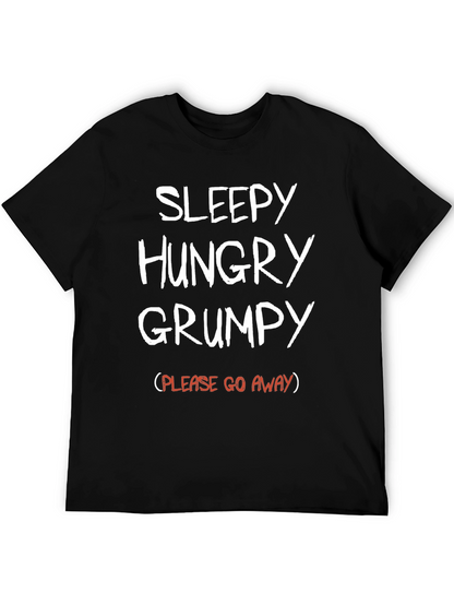 Sleepy Hungry Grumpy Graphic Tee