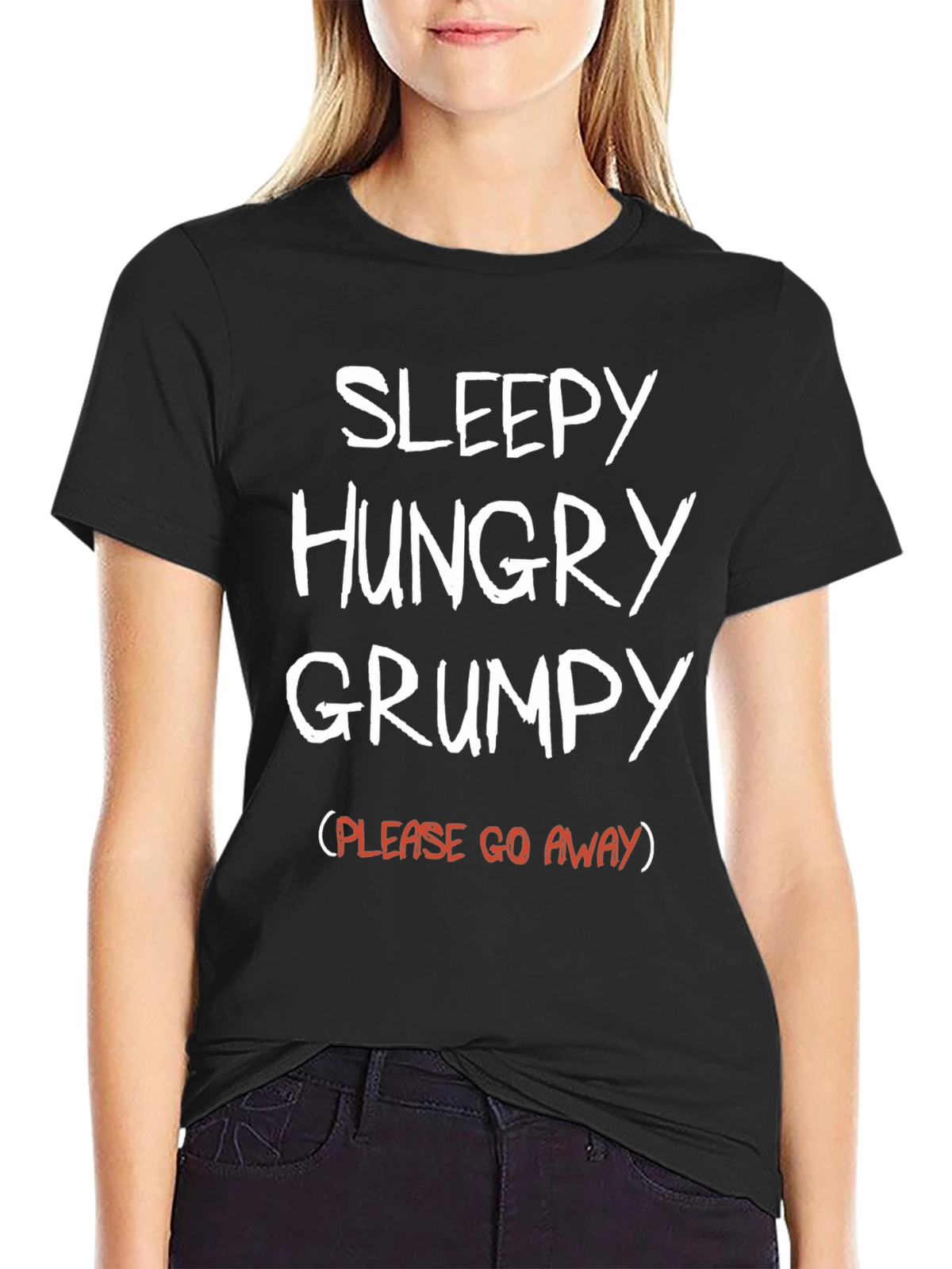 Sleepy Hungry Grumpy Graphic Tee