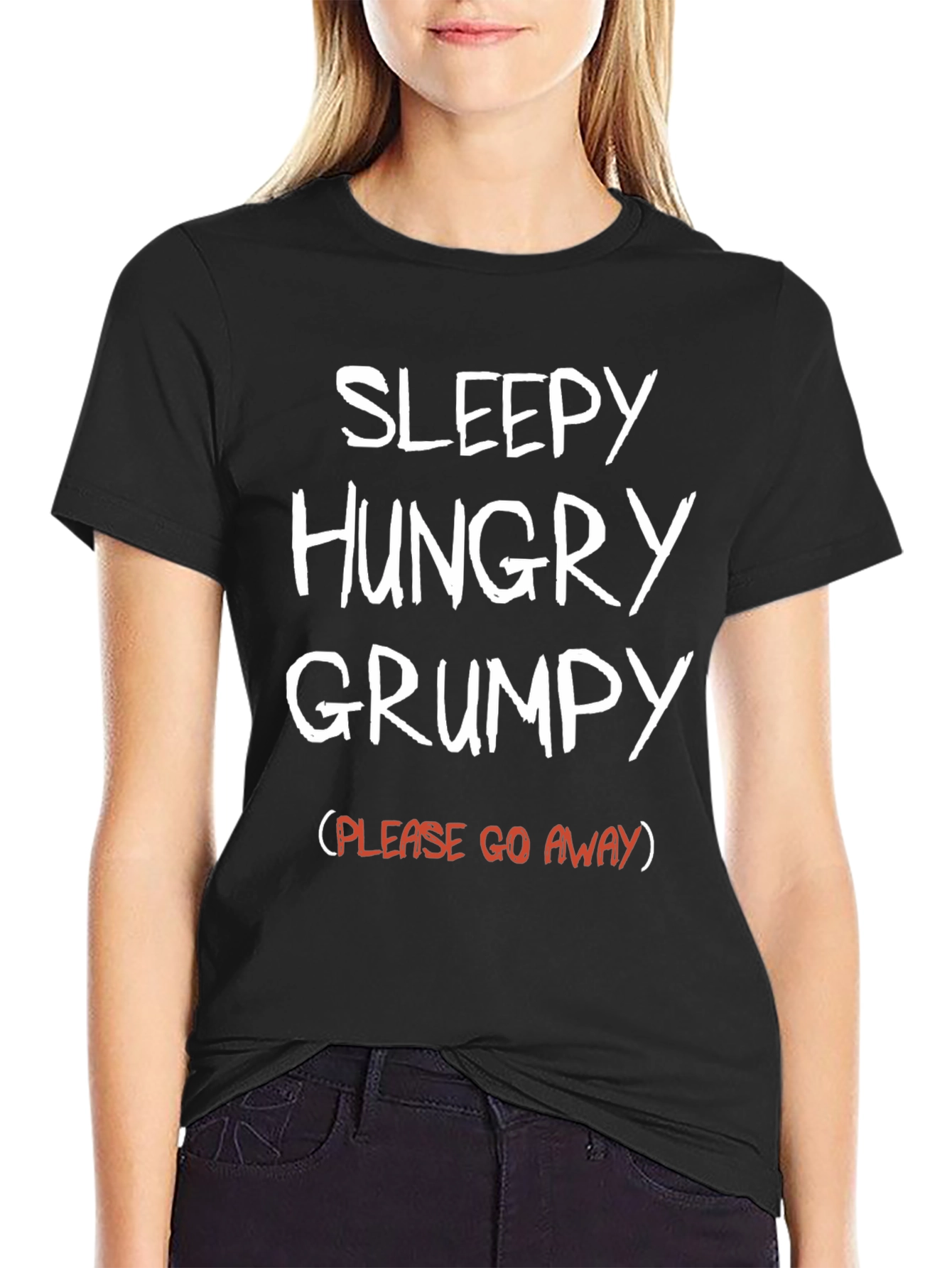 Sleepy Hungry Grumpy Graphic Tee