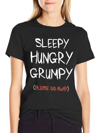 Sleepy Hungry Grumpy Graphic Tee