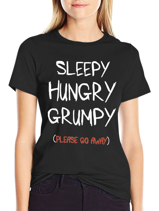 Sleepy Hungry Grumpy Graphic Tee