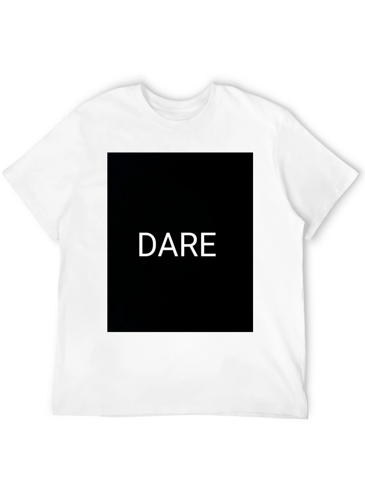 Dare Graphic Black T-Shirt