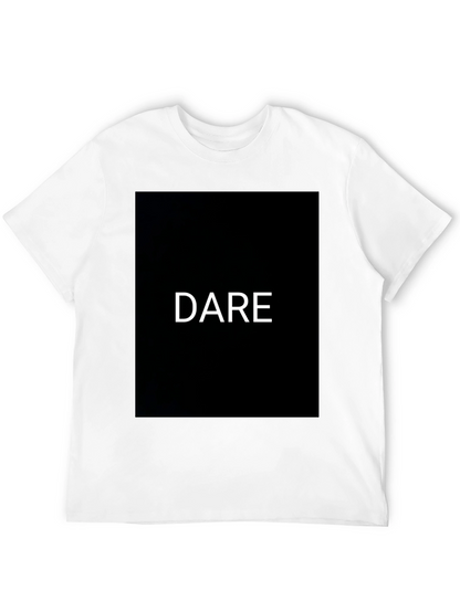 Dare Graphic Black T-Shirt