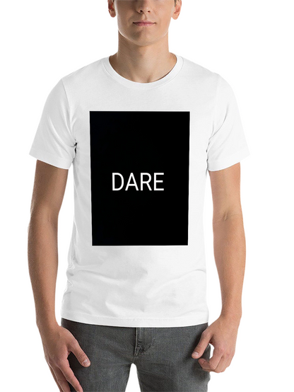 Dare Graphic Black T-Shirt