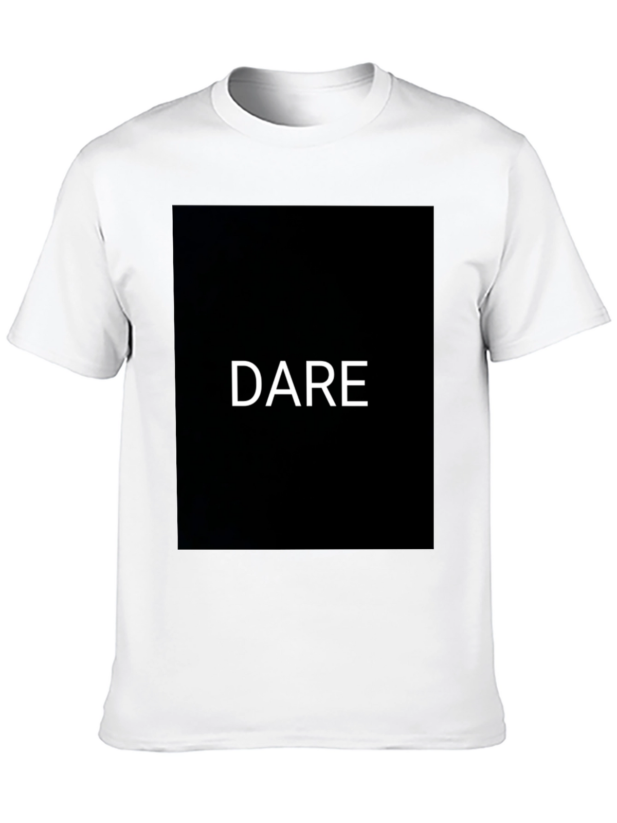 Dare Graphic Black T-Shirt