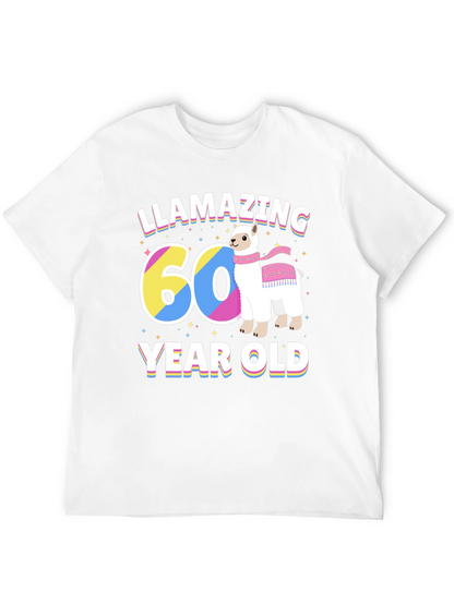 Llamazing 60 Year Old Birthday T-Shirt