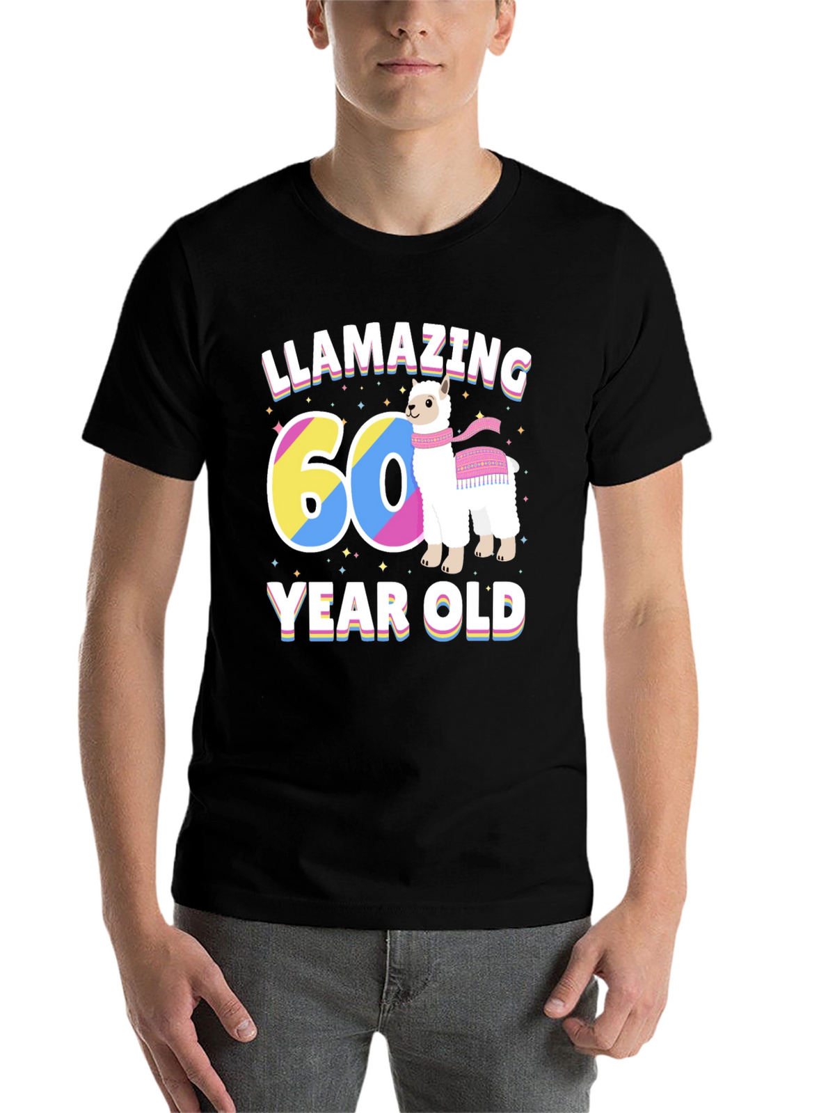 Llamazing 60 Year Old Birthday T-Shirt