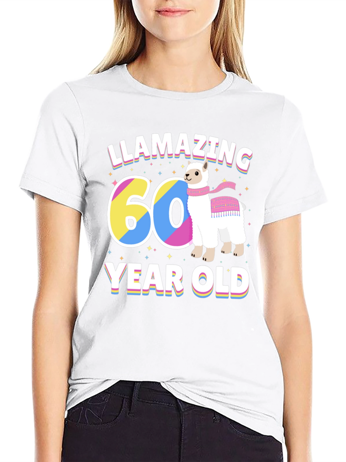 Llamazing 60 Year Old Birthday T-Shirt