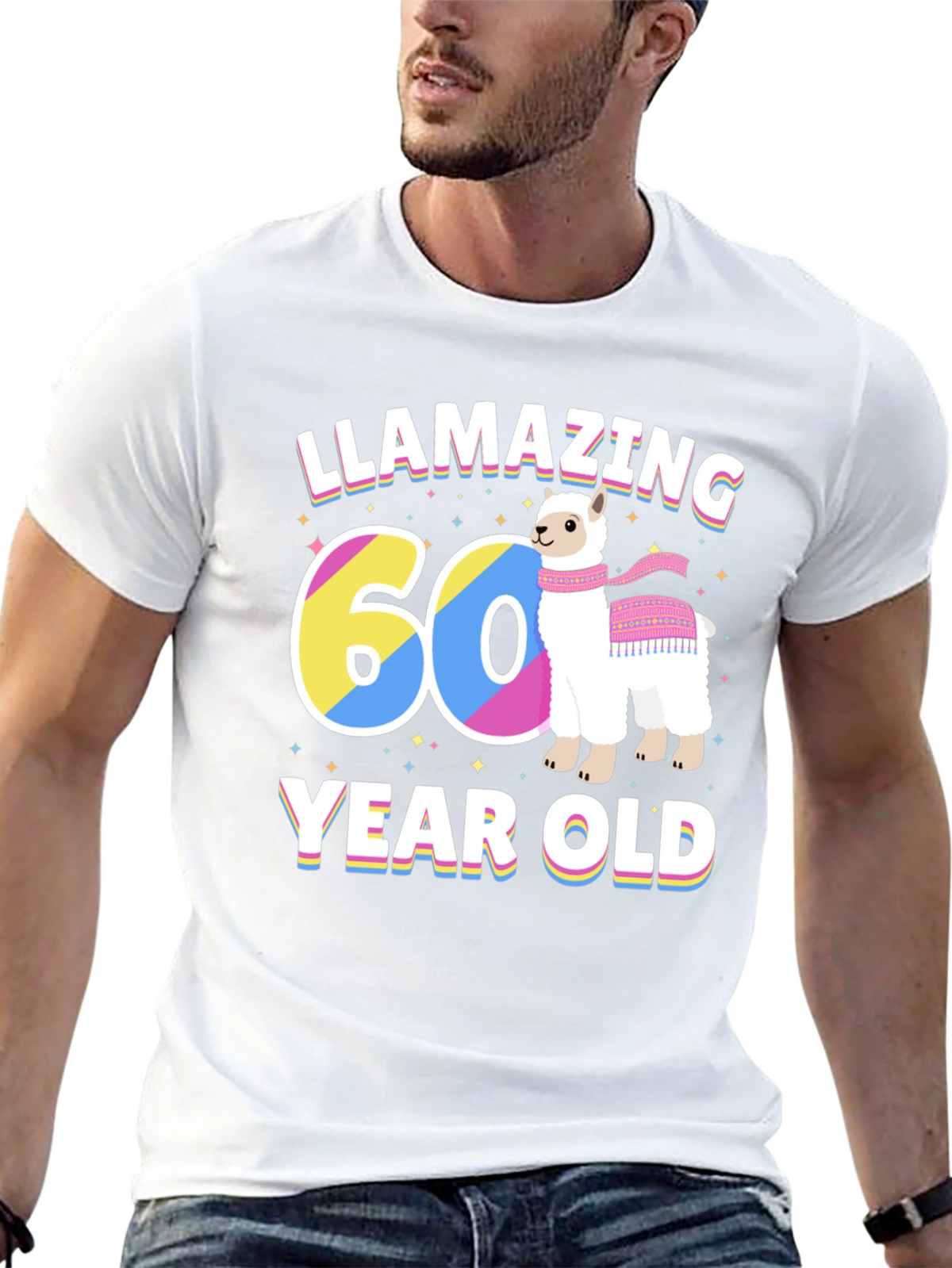 Llamazing 60 Year Old Birthday T-Shirt