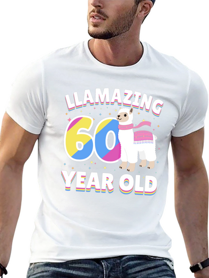 Llamazing 60 Year Old Birthday T-Shirt