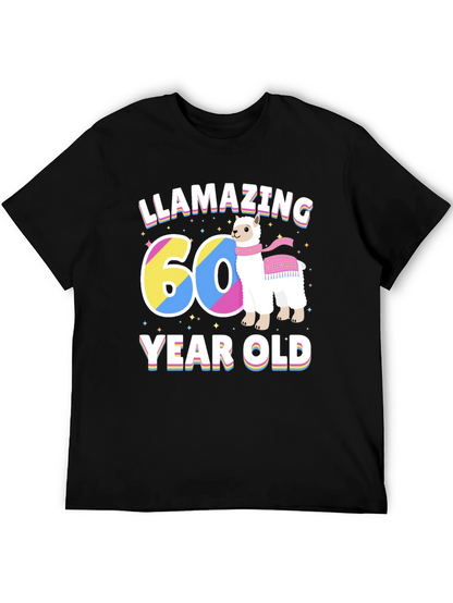 Llamazing 60 Year Old Birthday T-Shirt