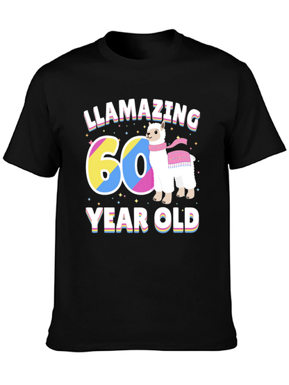 Llamazing 60 Year Old Birthday T-Shirt