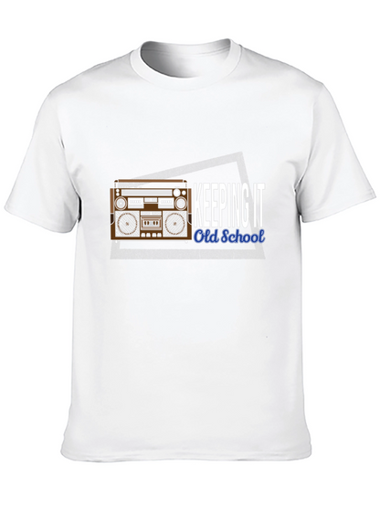 Retro Boombox T-Shirt - Keeping It Old School