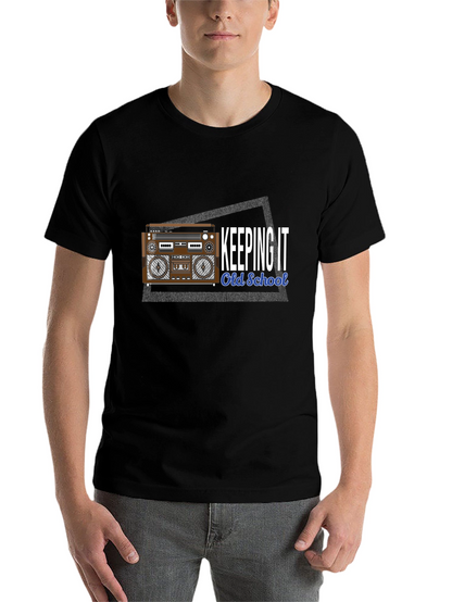 Retro Boombox T-Shirt - Keeping It Old School