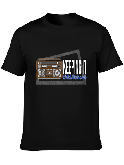 Retro Boombox T-Shirt - Keeping It Old School