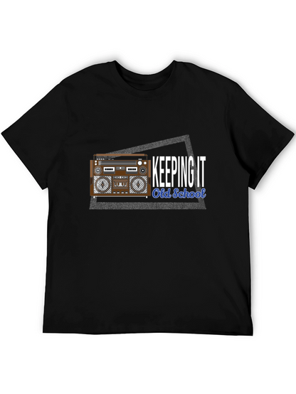 Retro Boombox T-Shirt - Keeping It Old School