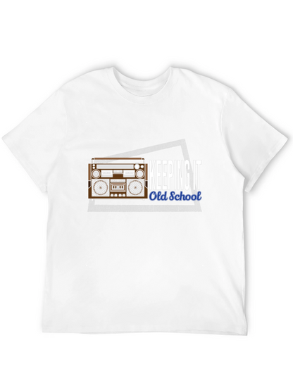 Retro Boombox T-Shirt - Keeping It Old School