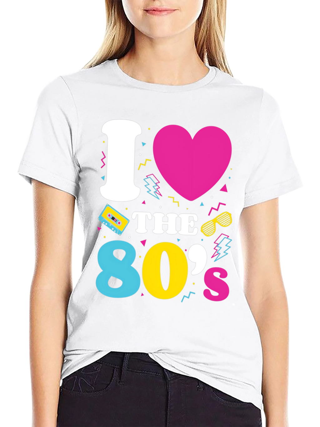 I Love the 80s T-Shirt Retro Design