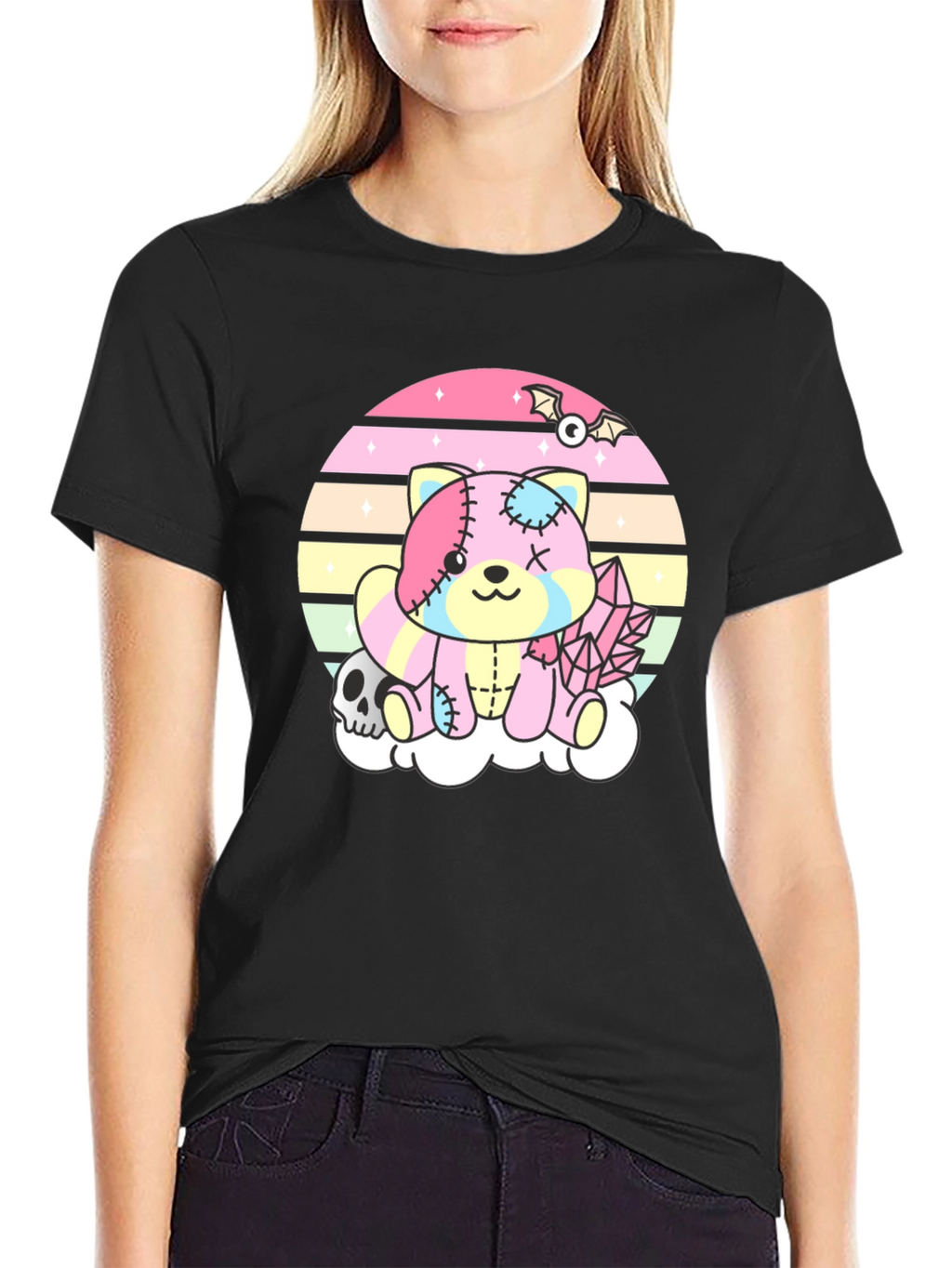 Pastel Goth Teddy Bear T-Shirt