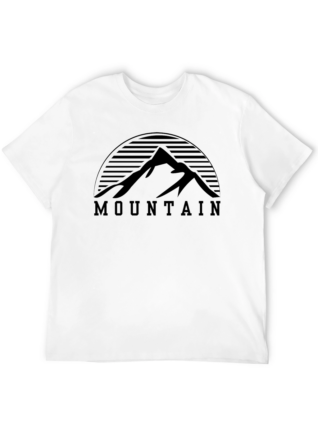 Mountain Graphic Tee - Black