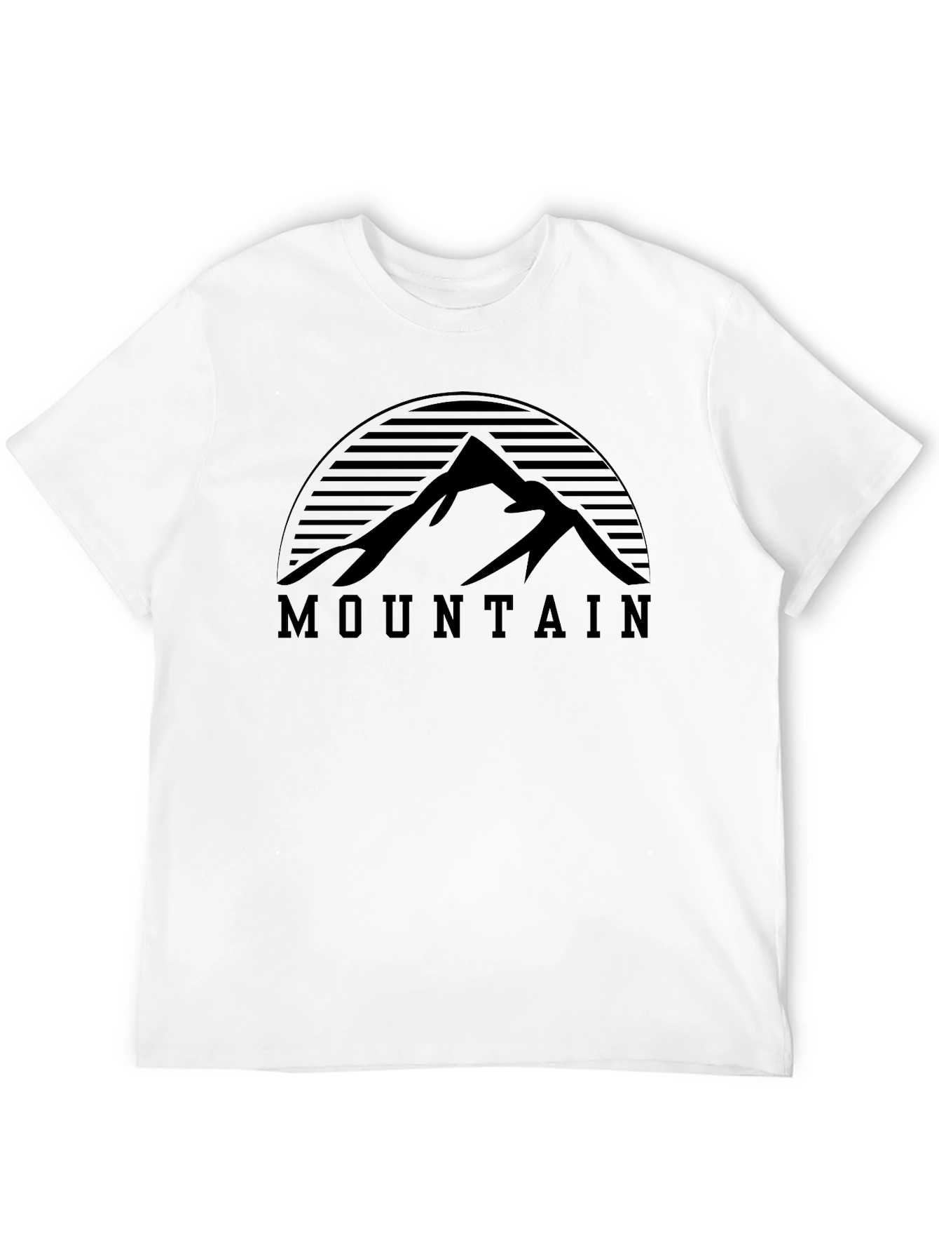 Mountain Graphic Tee - Black
