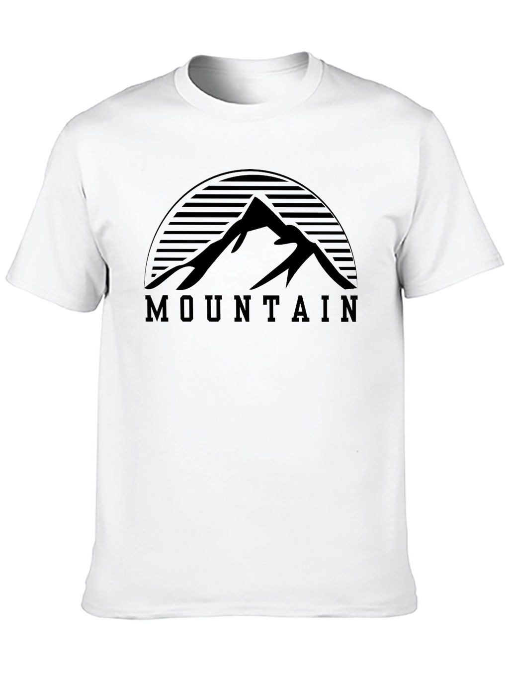 Mountain Graphic Tee - Black