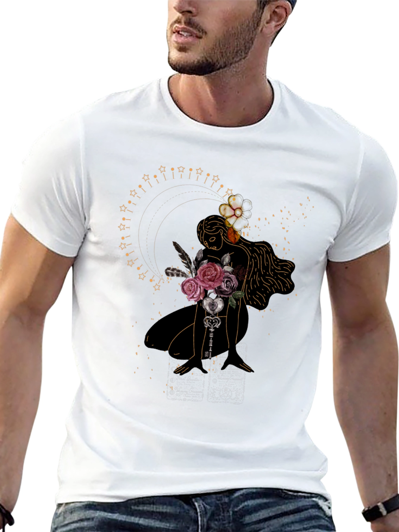 Mystic Woman Graphic Tee - Stylish & Unique