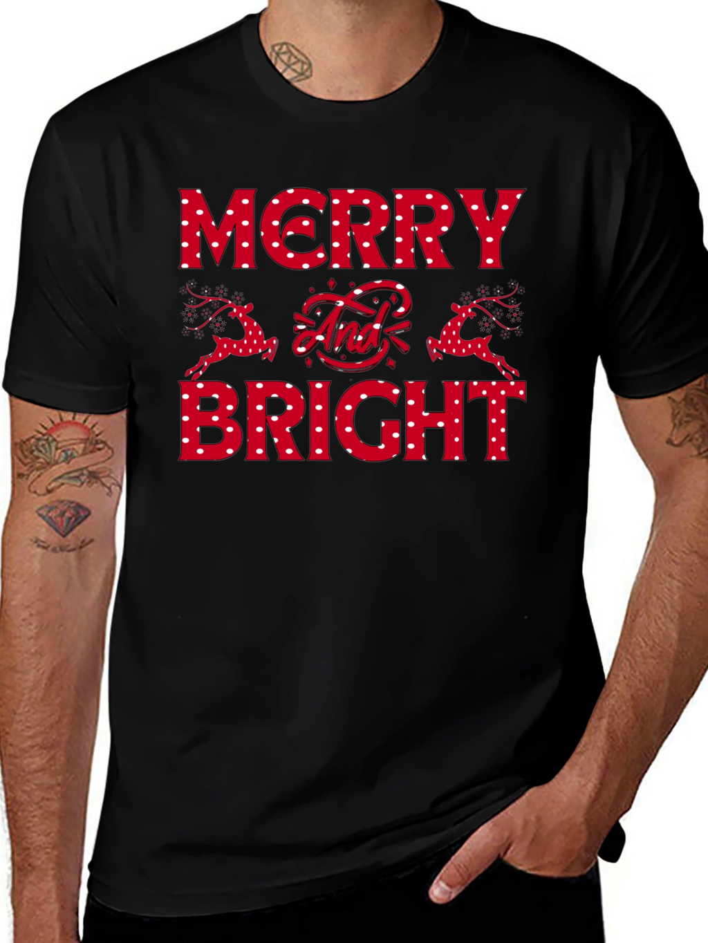 Merry and Bright Holiday T-Shirt