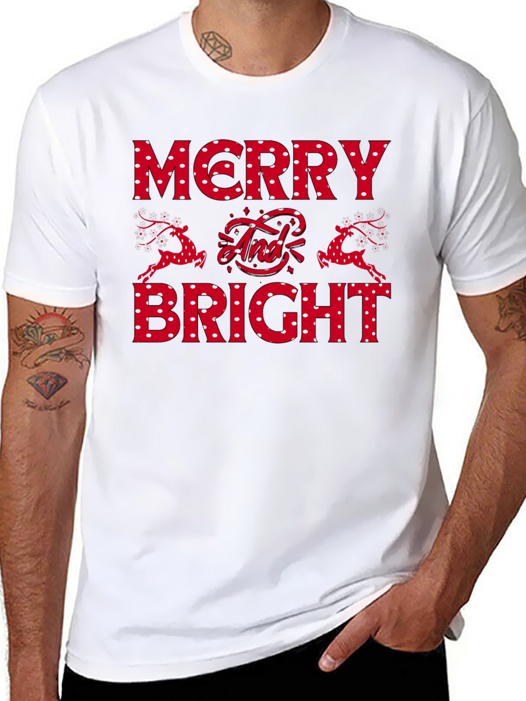 Merry and Bright Holiday T-Shirt