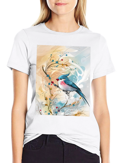 Blue Bird Art T-Shirt