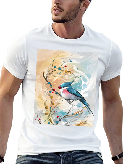 Blue Bird Art T-Shirt