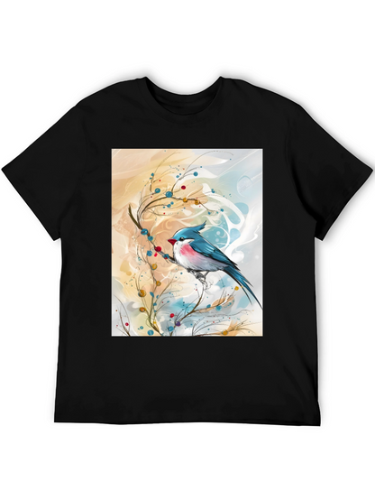 Blue Bird Art T-Shirt