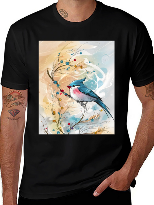 Blue Bird Art T-Shirt